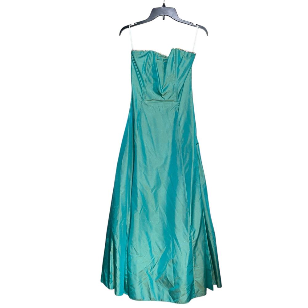 Jessica McClintock Gunne Sax Vintage Dress Y2K Corset - Picture 2 of 9